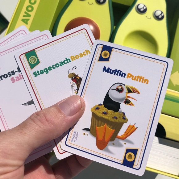 Throw Throw Avocado By Exploding Kittens Family Party Game 2-6 Players Age 7 + - Picture 10 of 11